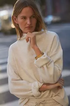 Толстовка Varley Betsy на молнии, слоновая кость