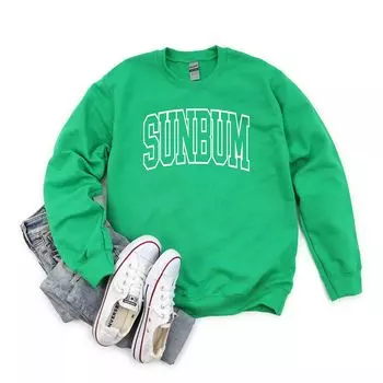 Толстовка Varsity Sunbum Simply Sage Market