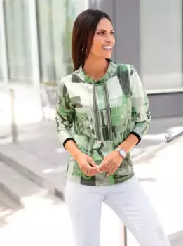 Толстовка "Вдохновение" Inspirationen, цвет Apfel-Gemustert