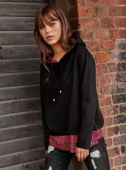 Толстовка "Вдохновение" Inspirationen, цвет Schwarz-Rot-Gemustert