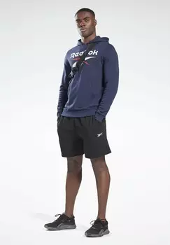Толстовка Vector Big Logo Graphic Sweatshirt Reebok, синий