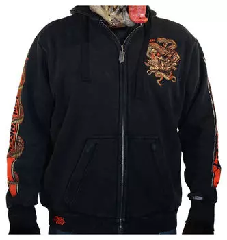 Толстовка Venom and Velocity Lethal Threat, черный