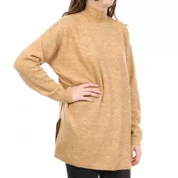 Толстовка Vero Moda Plaza Long, бежевый