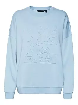 Толстовка Vero Moda, светло-синий