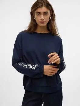 Толстовка Vero Moda, темно-синий