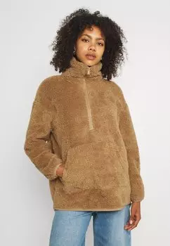 Толстовка Vero Moda VMFILLY TEDDY, коричневый