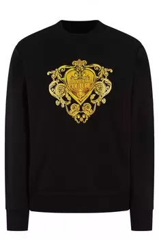 Толстовка Versace Jeans B7Gvb7Eb, черный
