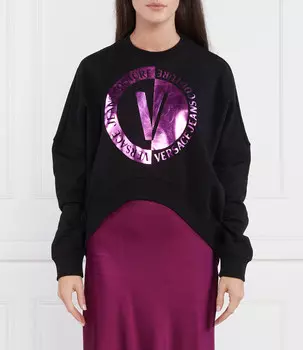 Толстовка Versace Jeans Couture Regular Fit, черный