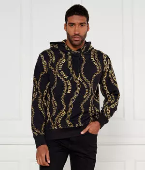 Толстовка Versace Jeans Couture Regular Fit, черный