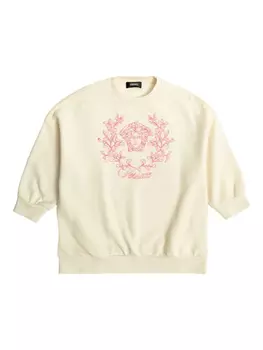 Толстовка Versace Kids Medusa Crest, нейтральный