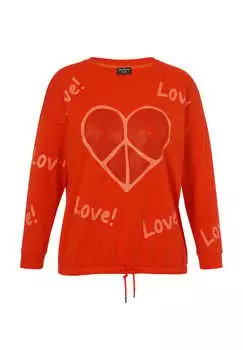 Толстовка Via Appia -Due-, оранжевый