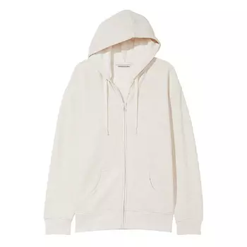 Толстовка Victoria's Secret Cotton Fleece Full-Zip, кремовый