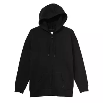 Толстовка Victoria's Secret Cotton Fleece Full-Zip, черный