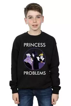 Толстовка Villains Princess с головной болью Disney, черный