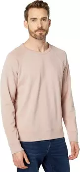 Толстовка Vince Long Sleeve Garment Dye Crew, цвет Washed Himalayan