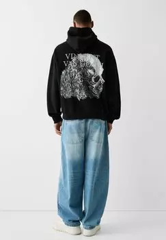 Толстовка Vincent Van Gogh Bershka, черный