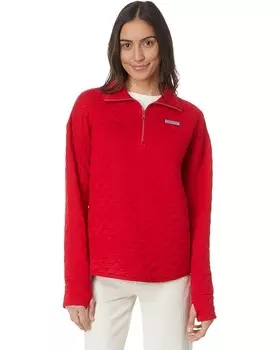 Толстовка Vineyard Vines Quilted DC Shep Shirt, цвет Red Velvet