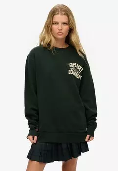 Толстовка VINTAGE ATHLETIC CREW Superdry, зеленый