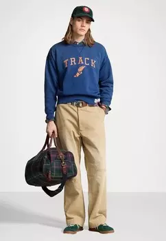 Толстовка VINTAGE FIT FLEECE GRAPHIC SWEATSHIRT Ralph Lauren, темно-синий