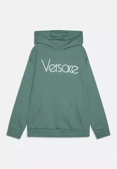 Толстовка VINTAGE LOGO EMBROIDERY UNISEX Versace, зеленый