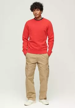 Толстовка VINTAGE WASHED Superdry, цвет varsity red
