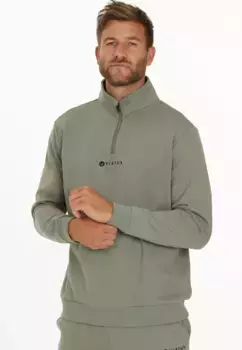 Толстовка Virtus "Hotown" из очень мягкого на ощупь хлопка, зеленый