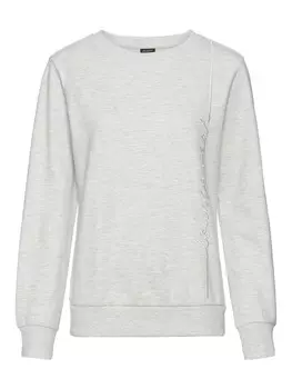 Толстовка Vivance, пятнистый серый