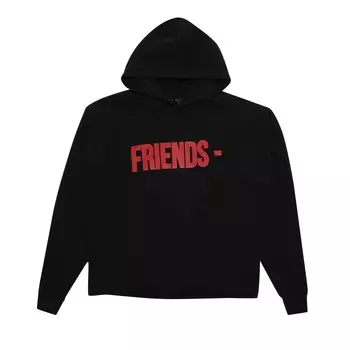 Толстовка Vlone Friends Черный/Красный