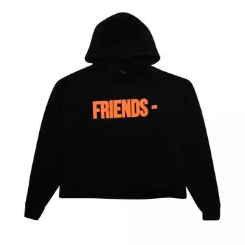 Толстовка Vlone Friends Черный/Оранжевый