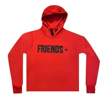 Толстовка Vlone Friends Красный/Черный