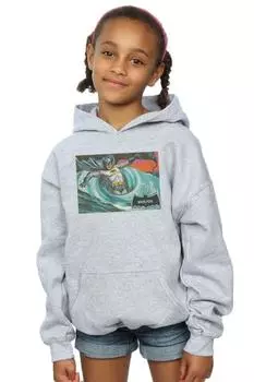 Толстовка «Водоворот» из сериала «Бэтмен» DC Comics, серый