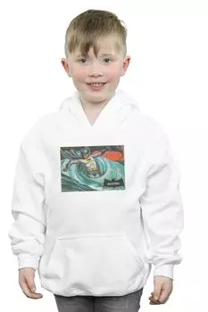 Толстовка «Водоворот» из сериала «Бэтмен» DC Comics, белый