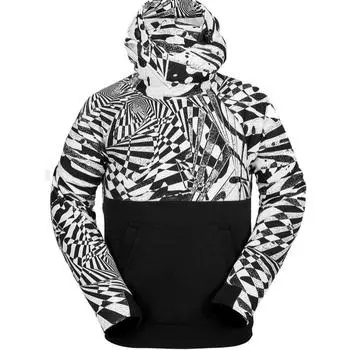 Толстовка Volcom Hydro для верховой езды, черный, белый цвет