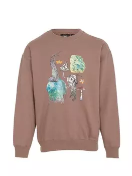 Толстовка Volcom, коричневый