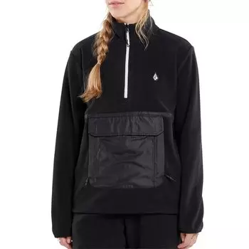 Толстовка Volcom Polar 1/2 Zip, черный