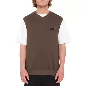 Толстовка Volcom Sleeveless, коричневый