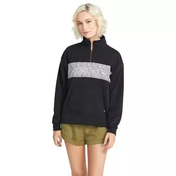 Толстовка Volcom Stn Stackd Half Zip, черный