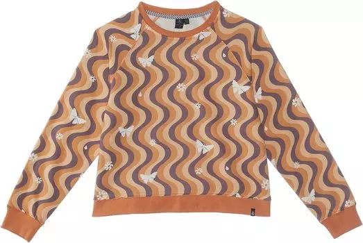 Толстовка Volcom Truly Stokin Crew, цвет Wild Ginger