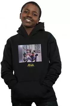 Толстовка «Восхождение на небоскреб» из сериала «Бэтмен» DC Comics, черный