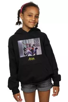 Толстовка «Восхождение на небоскреб» из сериала «Бэтмен» DC Comics, черный