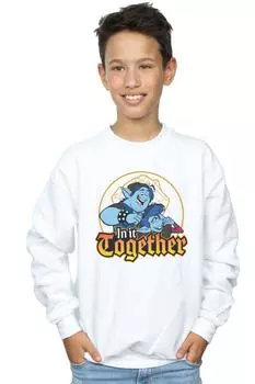 Толстовка «Вперед вместе» Disney, белый