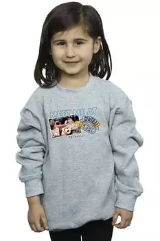 Толстовка «Встретимся в Central Perk» Friends, серый