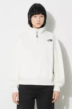 Толстовка W Essential Qz Crew The North Face, бежевый