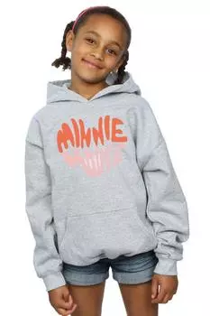 Толстовка в форме сердца Минни Маус Disney, серый