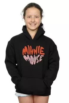 Толстовка в форме сердца Минни Маус Disney, черный