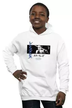 Толстовка в полоску с рисунком «Звездные войны: Скайуокер. Восхождение Рей Катакана» Star Wars, белый