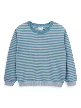 Толстовка в полоску с узлом Knot, серый