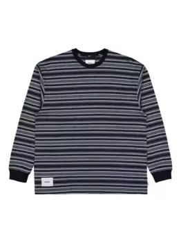 Толстовка в полоску WTAPS, серый