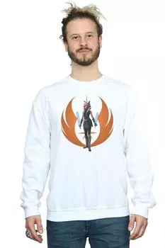 Толстовка в позе Асоки «Войны клонов» Star Wars, белый