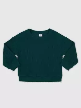 Толстовка в рубчик Gap, зеленый